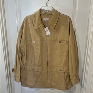 LOFT Women's Barn Jacket in Tan